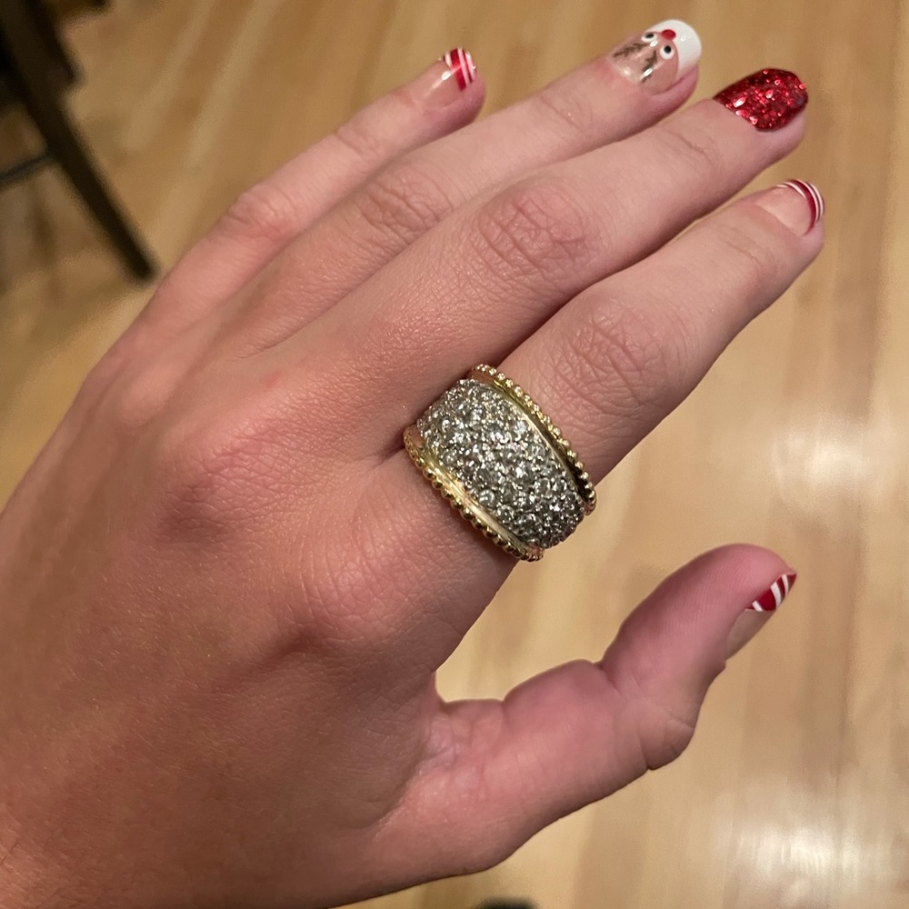 3 K Diamond Ring in 14 K gold!